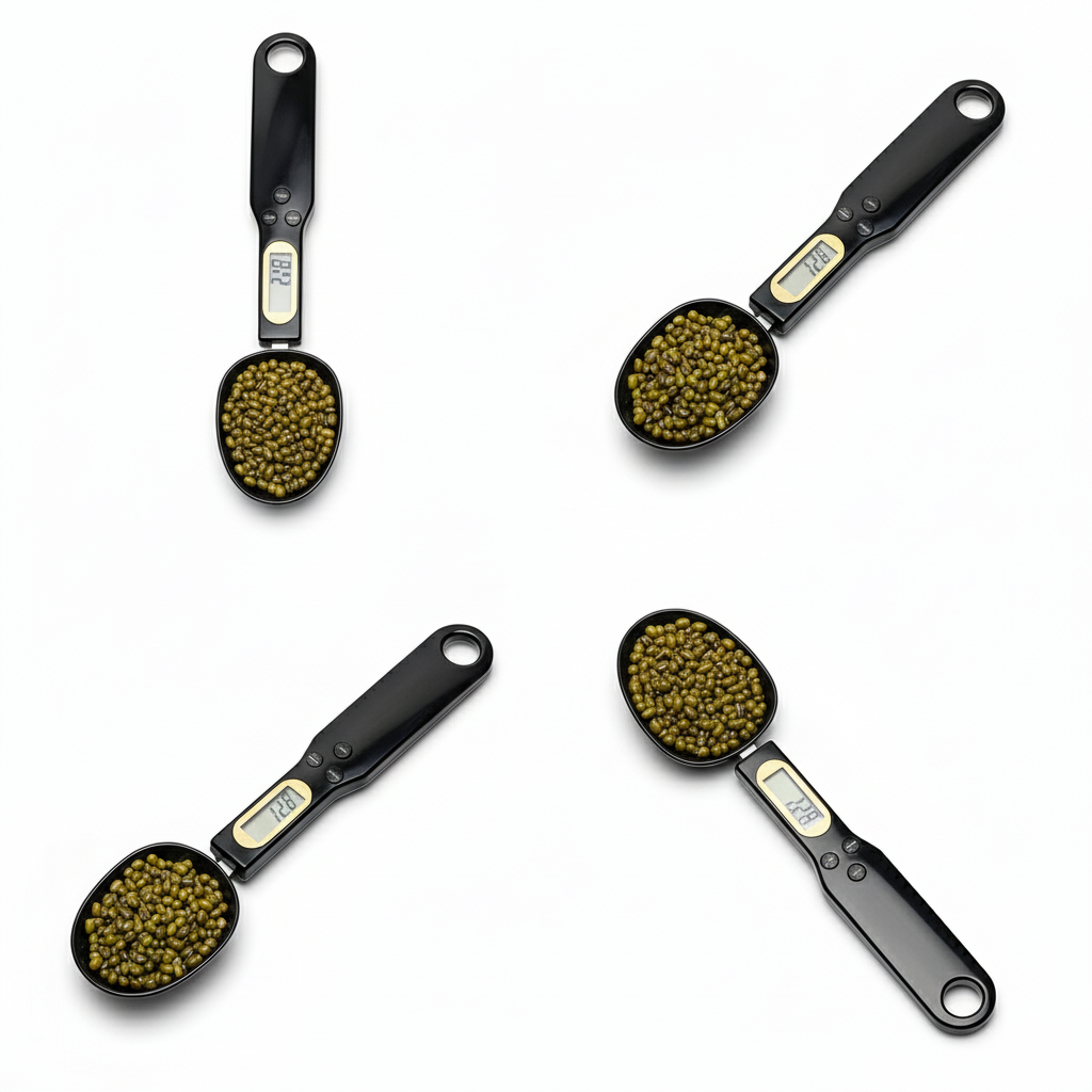 Lingură Digitală NEAGRĂ/BLACK
